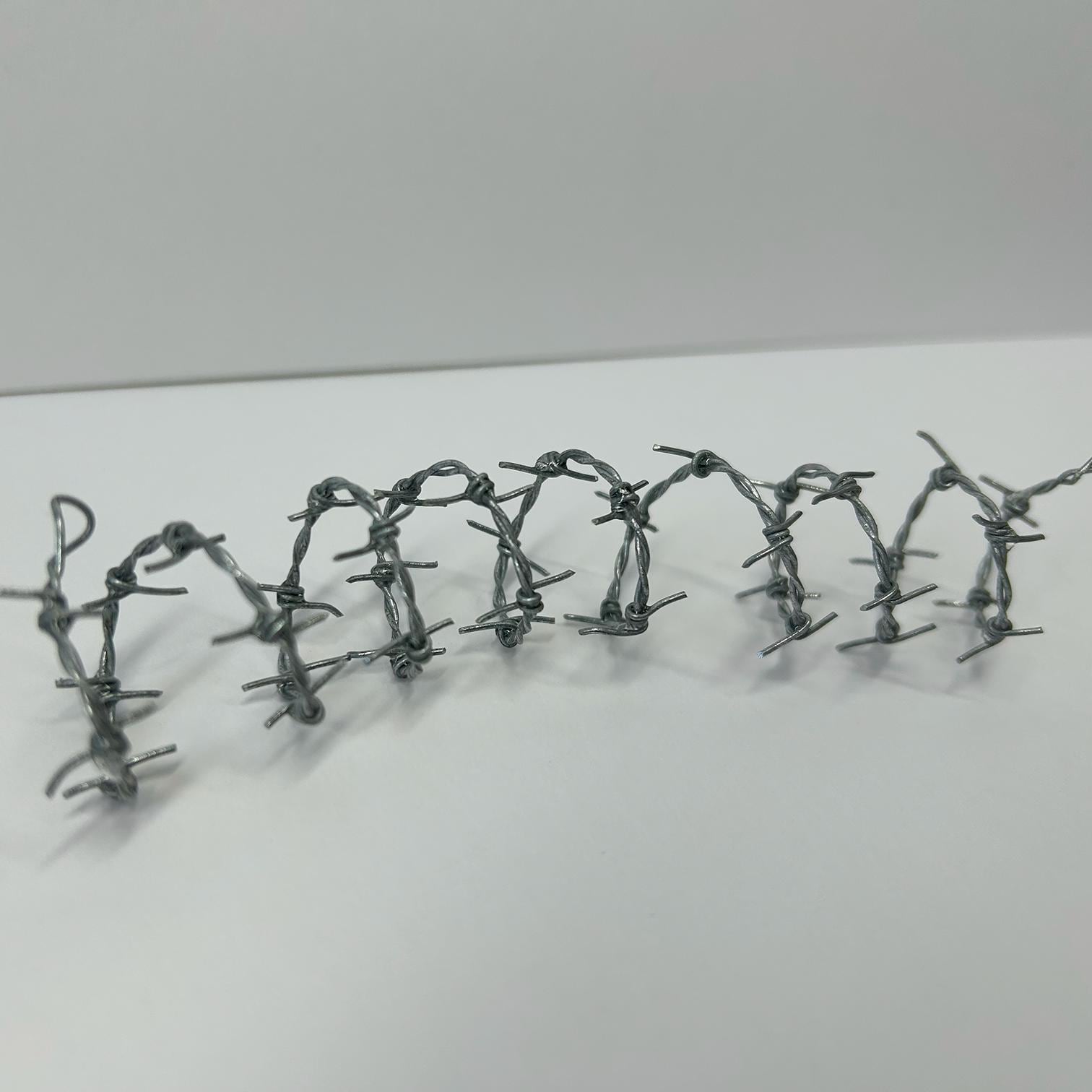 Miniature Real Barbed Wire Scatter Terrain