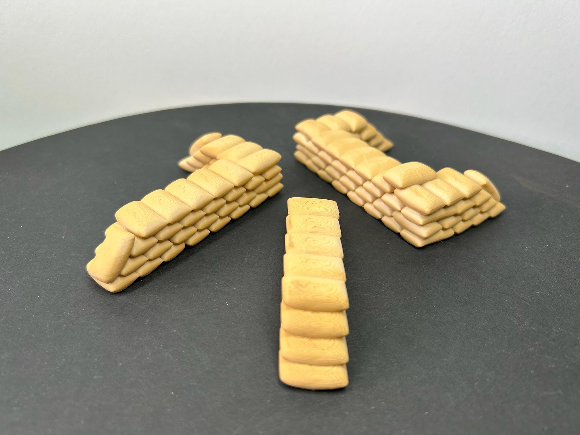 Miniature Sandbag Barriers (Set of 3)