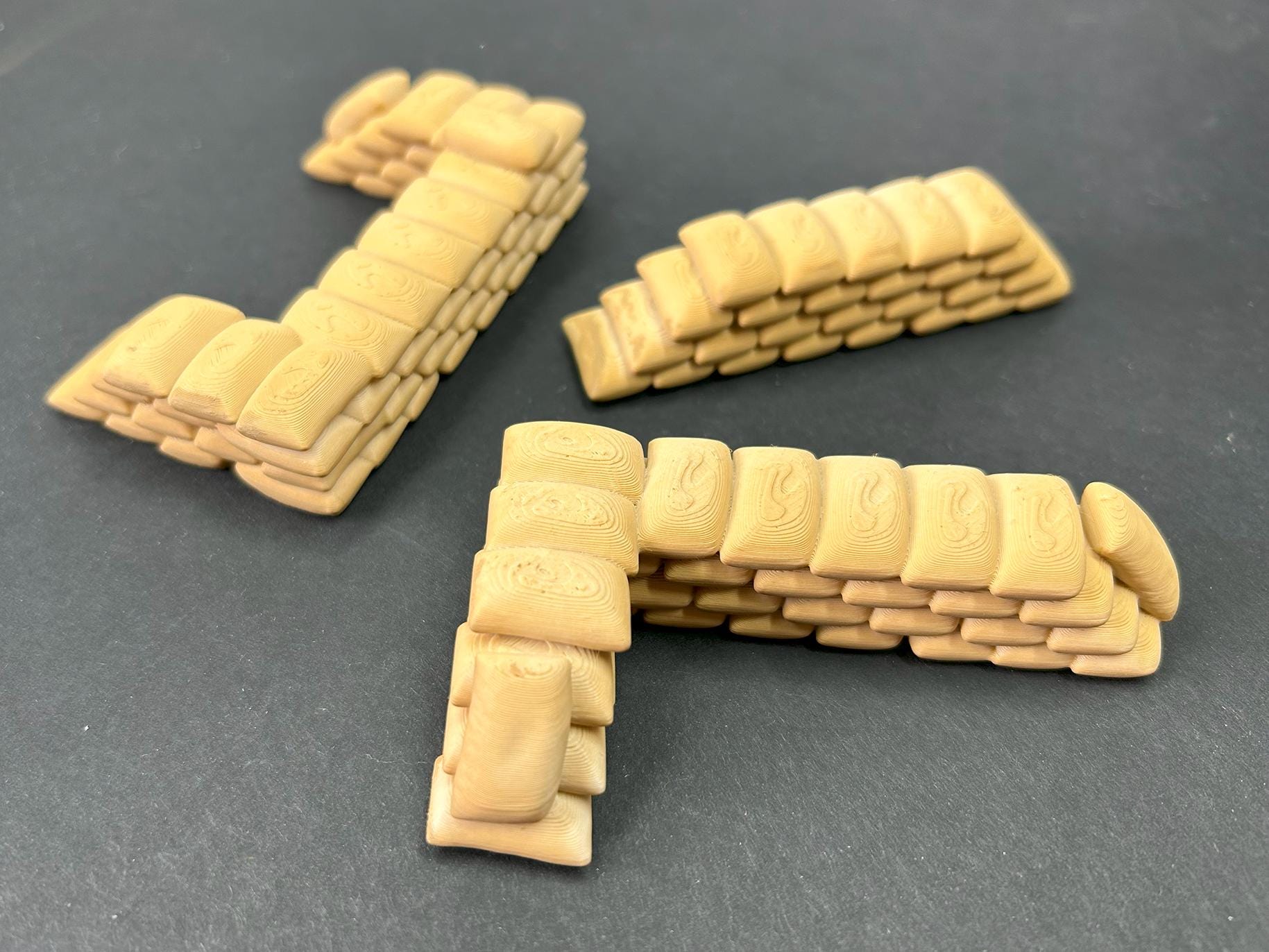Miniature Sandbag Barriers (Set of 3)