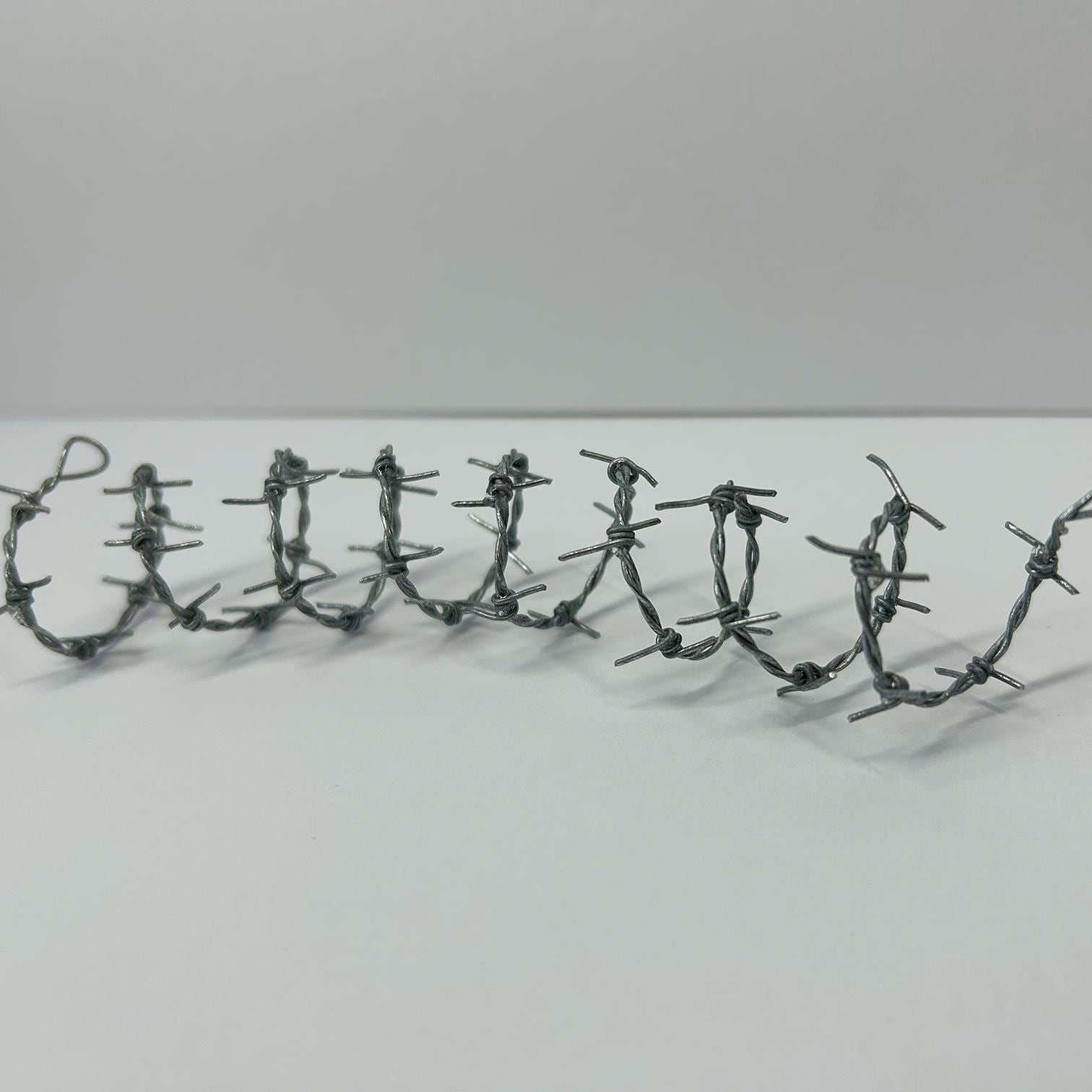 Miniature Real Barbed Wire Scatter Terrain