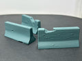 Set of 3 Concrete Barriers