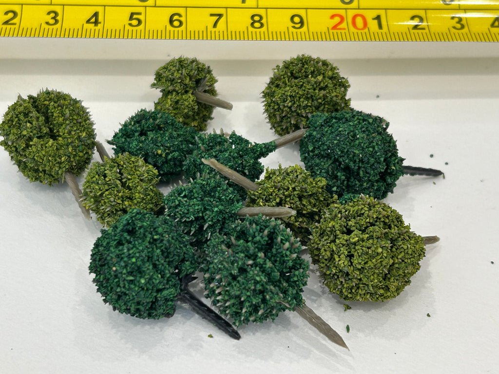 Mixed Shrubs – Realistic Scenic Foliage for Dioramas, Model Railways & Terrain Building