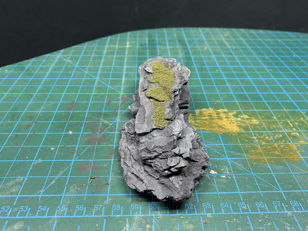 Hand-Painted Wood Nugget Rock Terrain