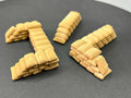 Miniature Sandbag Barriers (Set of 3)